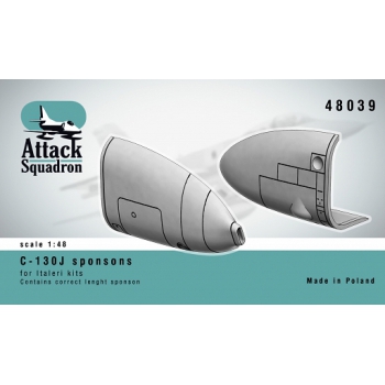 48039 1/48 C-130J sponson correction for Italeri