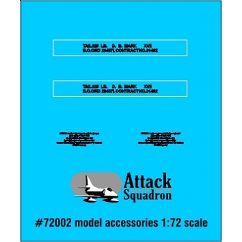 72002 Depth Charge MK XVII with bomb rack