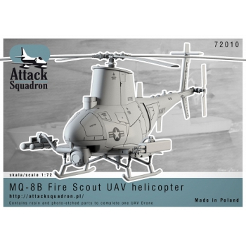 72010 MQ-8B Fire Scout UAV Helicopter