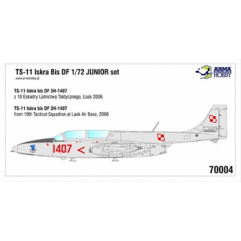 AH70004 TS-11 Iskra bis DF - junior set 1/72