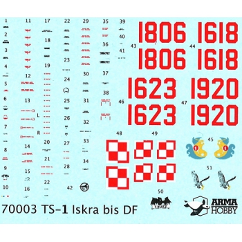 AH70003 TS-11 Iskra bis DF - expert set 1/72 