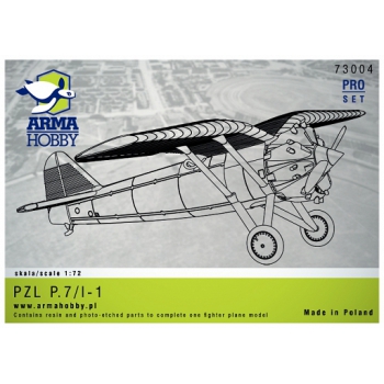 AH73004 1/72 PZL P.7/I Prototype Pro-set