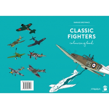 Classic Fighters Colouring Book