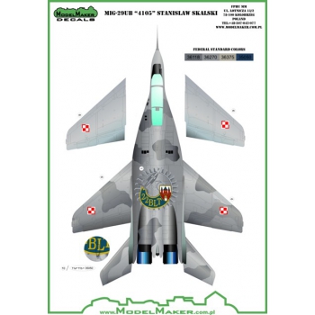 D48055 MiG-29UB "4105" Stanislaw Skalski