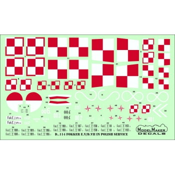D48114 Fokker E.V/D.VII in Polish service
