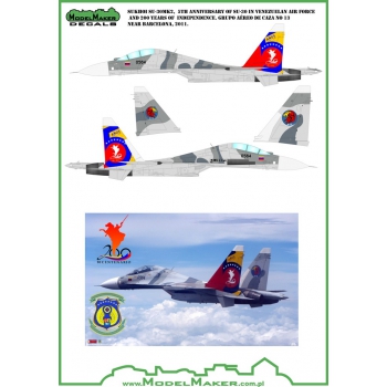 D72042 Venezuelan Su-30 - 5/200th anniversary
