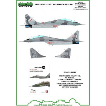D72055 MiG-29UB "4105" Stanislaw Skalski
