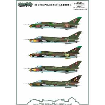 D72081 Su-22 in Polish service part II 1/72