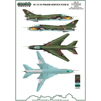 D72081 Su-22 in Polish service part II 1/72