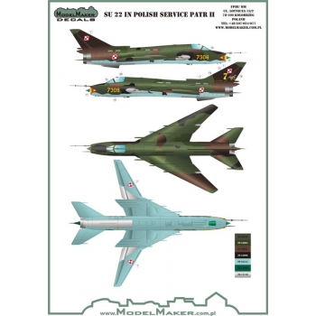 D72081 Su-22 in Polish service part II 1/72