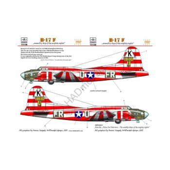 HAD72158 B-17F Birmingham Blitzkrieg USAAF 1:72