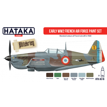 HTK-AS16 Early WW2 French Air Force paint set