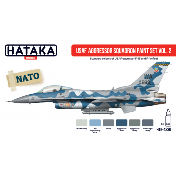 HTK-AS30 USAF Aggressor Squadron paint set vol. 2