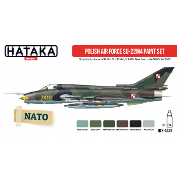 HTK-AS47 Polish Air Force Su-22M4 paint set