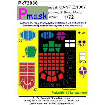 Pk72036 Cant Z.1007 (Super Model)