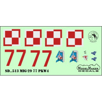 SD48513 MiG-29 77 PKW4 
