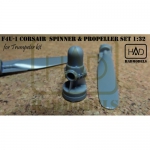 HAD13201 F-4U1 Corsair spinner and propeller set for Trumpeter kit