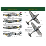 HAD48107 Bf 109 G-6 (3 Hungarian; 1 Luftwaffe)