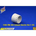 K48080 F-16 F100-PW-200/220 Exhaust Nozzle (For HASEGAWA)