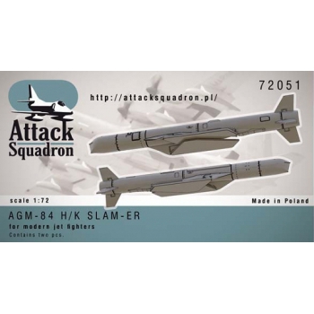 72051 AGM-84 SLAM-ER cruise missile 2 szt