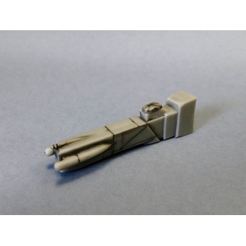 SALE! ASQ48073 1/48 F-16 tailcone with drag chute for Tamiya