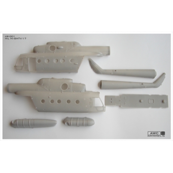 AWC48-001 Mil Mi8MTV/17 1/48 scale resin model kit