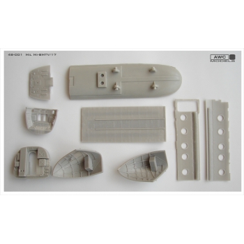 AWC48-001 Mil Mi8MTV/17 1/48 scale resin model kit