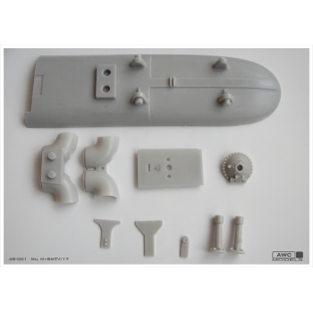 AWC48-001 Mil Mi8MTV/17 1/48 scale resin model kit