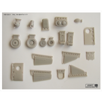 AWC48-001 Mil Mi8MTV/17 1/48 scale resin model kit