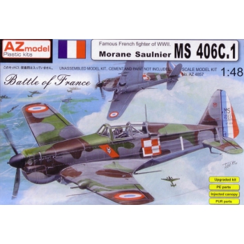 AZ4857 Morane Saulnier MS-406C-1 Battle of France