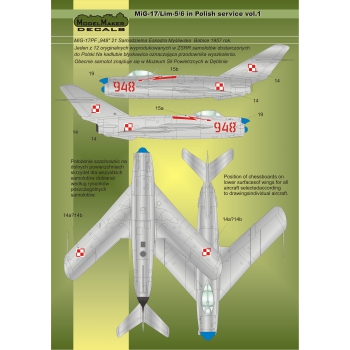 D32025 MiG-17/Lim-5/6 in Polish service vol.1