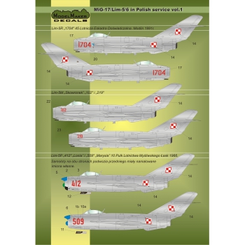 D32025 MiG-17/Lim-5/6 in Polish service vol.1