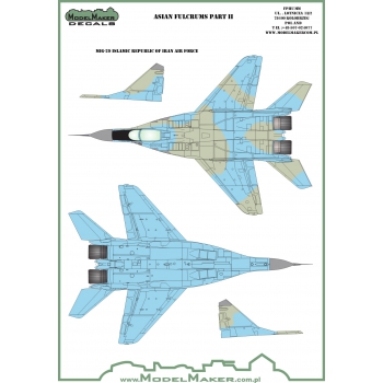D72064a MiG-29 Asian Fulcrums part II + resin refueling probe