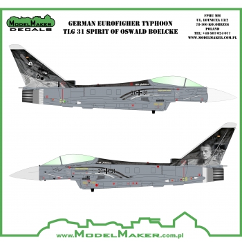 D32096 German Eurofigher Typhoon TLG 31 Spirit of Oswald Boelcke