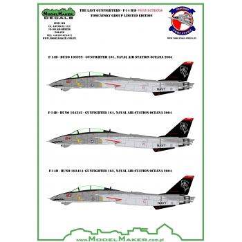 D48045 The Last Gunfighters - F-14 B/D GRIM REAPERS