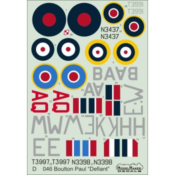 D72046 Boulton Paul Defiant