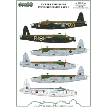 D72131 Vickers Wellington in Polish service part I