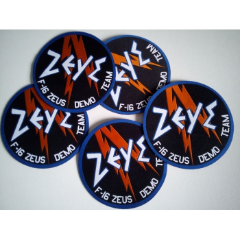 F-16 ZEUS DEMO TEAM patch