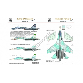 HAD48163 Su-27 Flanker B part 2 1:48