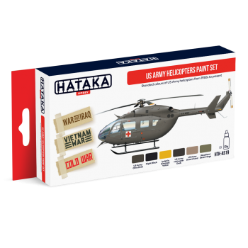 HTK-AS19 US Army Helicopters Paint Set