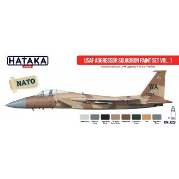 HTK-AS29 USAF Aggressor Squadron paint set vol. 1