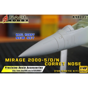 K48031   Mirage 2000-5 D/N Correct Nose (For KINETIC)