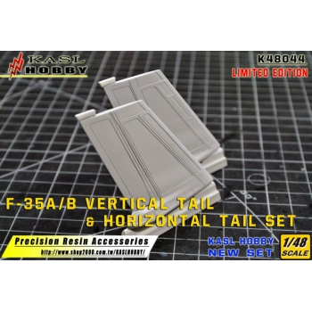 K48044 F-35A/B Vertical Tail & Horizontal Tail Set