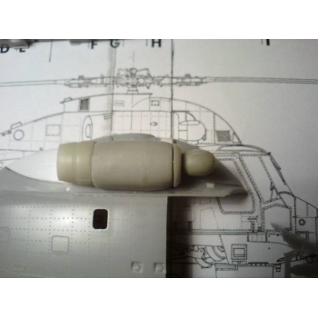 Kaman SH-2G engine conv.set & „Dragon” conversion set