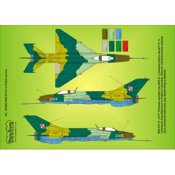 D72003 MiG-21f-13 in Polish service