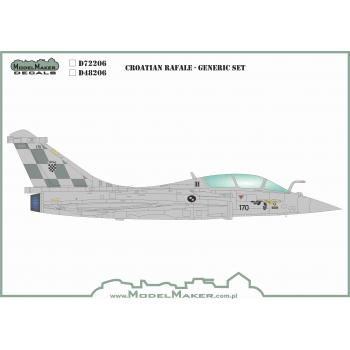 D48206 Croatian Rafale - Generic set