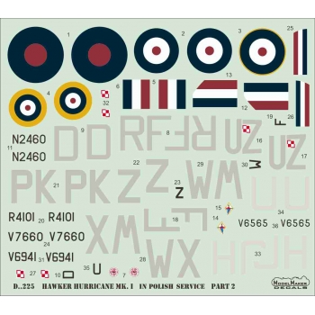 D72225 Hawker Hurricane Mk.I in Polish service part 2