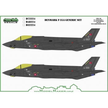 D32224 Denmark F-35A - generic set 