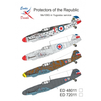 ED48011	Protectors of the Republic - Me 109G in Yugoslav service