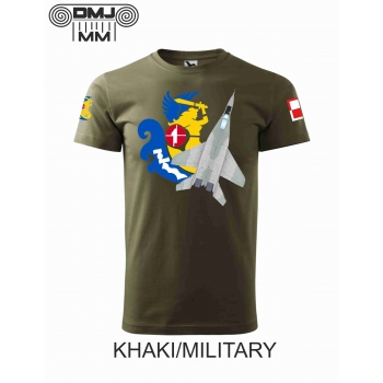 MiG-29 T-shirt 1st Fighter Regiment Warsaw - Limited Production